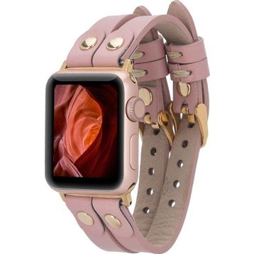 Bouletta Ely Double Tour GT NU2 Apple Watch Uyumlu Deri Kordon