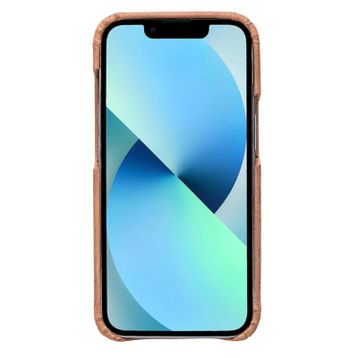 Bouletta F360 G2 Kahve Apple iPhone 13 Pro Uyumlu Deri Arka Kapak