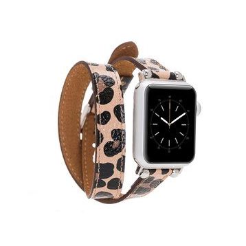 Bouletta FERRO DT LE02N 38-40-41 mm Apple Watch Uyumlu Deri Kordon