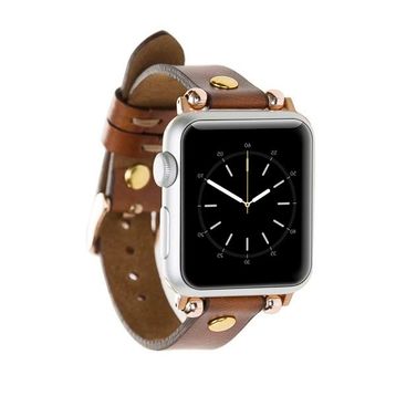 Bouletta FERRO GT RST2E 42-44-45 mm Apple Watch Uyumlu Deri Kordon