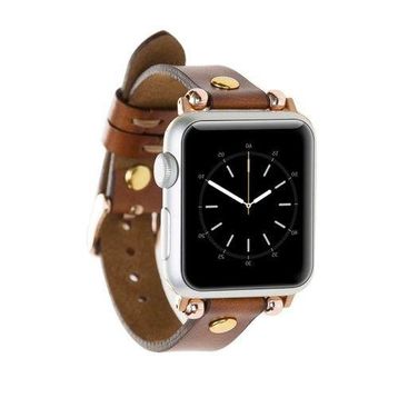Bouletta FERRO GT RST2E 42-44-45 mm Apple Watch Uyumlu Deri Kordon