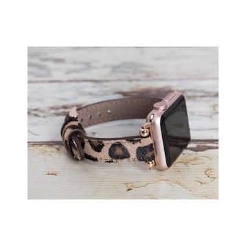 Bouletta FERRO LEO1N 38-40-41 mm Apple Watch Uyumlu Deri Kordon