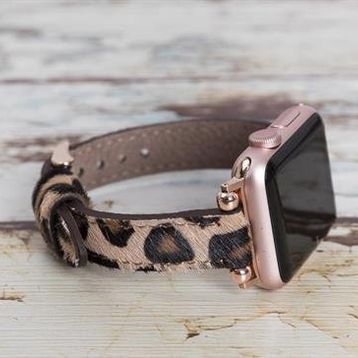 Bouletta FERRO LEO1N 38-40-41 mm Apple Watch Uyumlu Deri Kordon