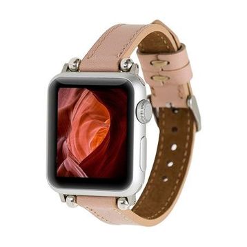 Bouletta FERRO NU01N 38-40-41 mm Apple Watch Uyumlu Deri Kordon