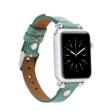 Bouletta FERRO ST CZ12 38-40-41 mm Apple Watch Uyumlu Deri Kordon