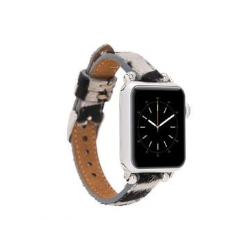 Bouletta FERRO ZE01N 38-40-41 mm Apple Watch Uyumlu Deri Kordon