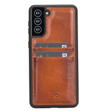 Bouletta FXCP RST2 Samsung Galaxy S21 Plus Uyumlu Deri Taba Cep Telefonu Arka Kapak