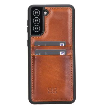 Bouletta FXCP RST2 Samsung Galaxy S21 Plus Uyumlu Deri Taba Cep Telefonu Arka Kapak