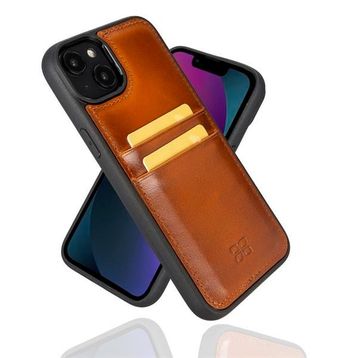 Bouletta FXCP RST2EF Apple iPhone 14 Plus Deri Taba Cep Telefonu Arka Kapak