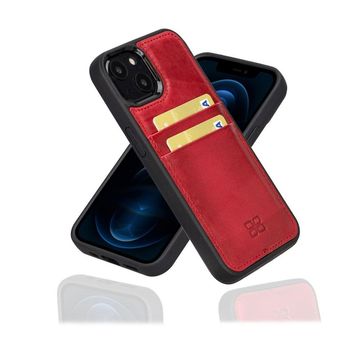 Bouletta FXCP V4EF Apple iPhone 13 Deri Taba Cep Telefonu Arka Kapak