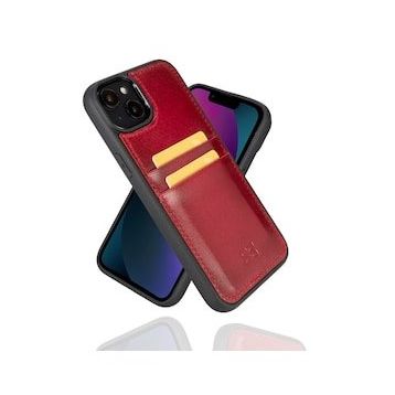 Bouletta FXCP V4EF Apple iPhone 14 Plus Deri Taba Cep Telefonu Arka Kapak