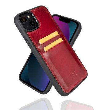 Bouletta FXCP V4EF Apple iPhone 14 Plus Deri Taba Cep Telefonu Arka Kapak