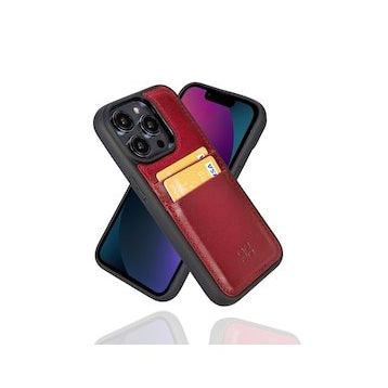 Bouletta FXCP V4EF Apple iPhone 14 Pro Deri Taba Cep Telefonu Arka Kapak
