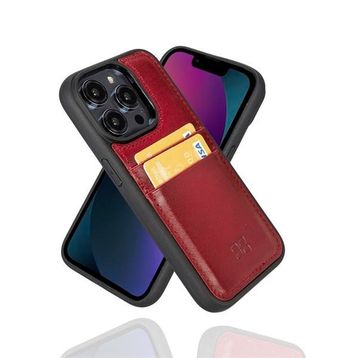 Bouletta FXCP V4EF Apple iPhone 14 Pro Deri Taba Cep Telefonu Arka Kapak