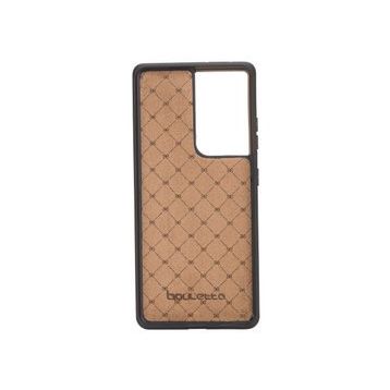 Bouletta FXCPRST2 Samsung Galaxy S21 Ultra Uyumlu Deri Taba Cep Telefonu Arka Kapak