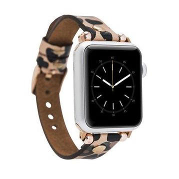 Bouletta GT LE02N 38-40-41 mm Apple Watch Uyumlu Deri Kordon