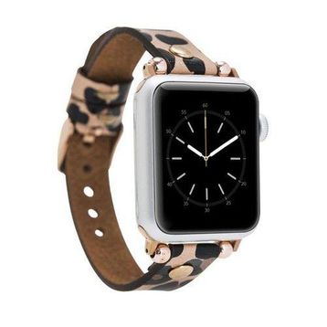 Bouletta GT LE02N 38-40-41 mm Apple Watch Uyumlu Deri Kordon