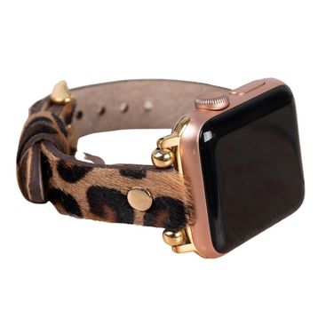 Bouletta GT LEO1N 38-40-41 mm Apple Watch Uyumlu Deri Kordon