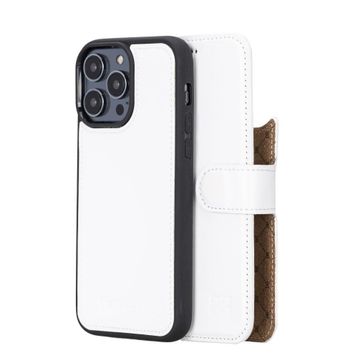 Bouletta MWWN F3 Apple iPhone 14 Pro Max Uyumlu Deri Kılıf