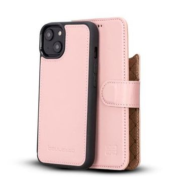 Bouletta MWWN NU2 Apple iPhone 14 Uyumlu Deri Cüzdanlı Kılıf