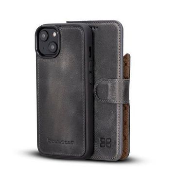 Bouletta MWWN TN18EF Apple iPhone 14 Uyumlu Deri Cüzdanlı Kılıf