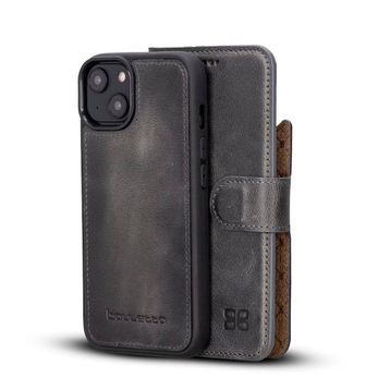 Bouletta MWWN TN18EF Apple iPhone 14 Uyumlu Deri Cüzdanlı Kılıf