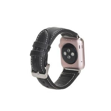 Bouletta NM1-AS1 42-44-45 mm Siyah Apple Watch Uyumlu Deri Kordon