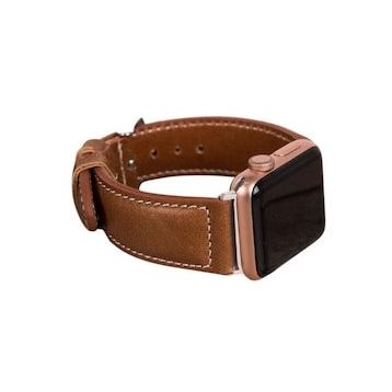 Bouletta NM1-AS2 42-44-45 mm Taba Apple Watch Uyumlu Deri Kordon