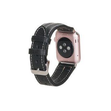 Bouletta NM3-AS1 42-44-45 mm Siyah Apple Watch Uyumlu Deri Kordon