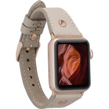 Bouletta RGTR ERC3 38-40-41 mm Slim Apple Watch Uyumlu Deri Kordon