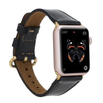 Bouletta ROM RST1 38-40-41 mm Apple Watch Uyumlu Deri Kordon