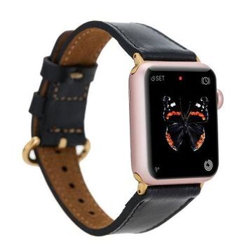 Bouletta ROM RST1 38-40-41 mm Apple Watch Uyumlu Deri Kordon