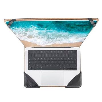 Bouletta RST1 Siyah Chester Deri 13-14 inç Macbook Kılıfı