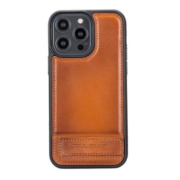 Bouletta RST2EF Apple iPhone 14 Pro Max Deri Standlı Taba Cep Telefonu Arka Kapak