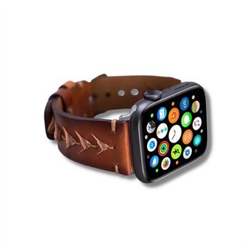 Bouletta RST2EF Boras Apple Watch 42-44-45 mm Uyumlu Deri Kordon