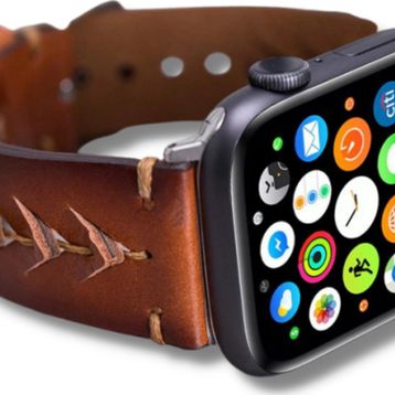 Bouletta RST2EF Boras Apple Watch 42-44-45 mm Uyumlu Deri Kordon