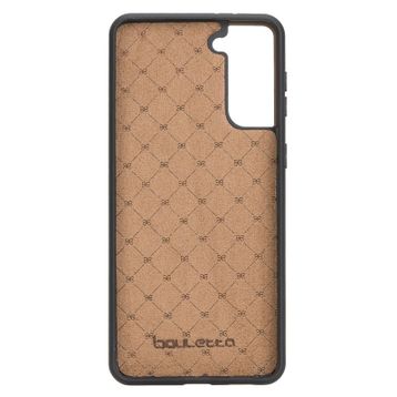 Bouletta RST2EF Taba Samsung Galaxy S21 Uyumlu Deri Arka Kapak