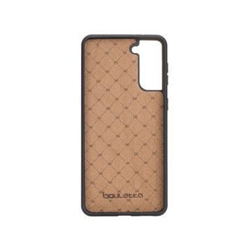 Bouletta RST2EF Taba Samsung Galaxy S21 Uyumlu Deri Arka Kapak