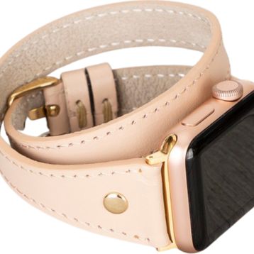 Bouletta Slim DT GT NU1 Apple Watch 42-44-45 mm Uyumlu Deri Kordon