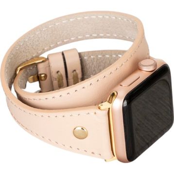 Bouletta Slim DT GT NU1 Apple Watch 42-44-45 mm Uyumlu Deri Kordon