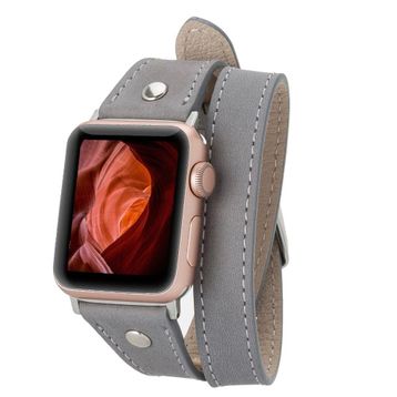 Bouletta Slim DT STRST9 Apple Watch 42-44-45 mm Uyumlu Deri Kordon