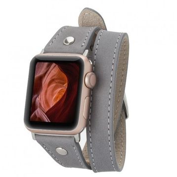 Bouletta Slim DT STRST9 Apple Watch 42-44-45 mm Uyumlu Deri Kordon