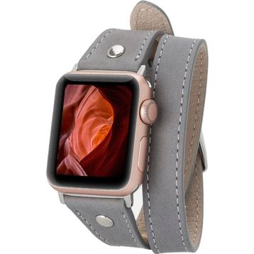 Bouletta Slim DT STRST9 Apple Watch 42-44-45 mm Uyumlu Deri Kordon