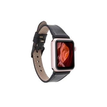 Bouletta Slim RST1 Apple Watch 42-44-45 mm Uyumlu Deri Kordon