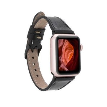 Bouletta Slim RST1 Apple Watch 42-44-45 mm Uyumlu Deri Kordon