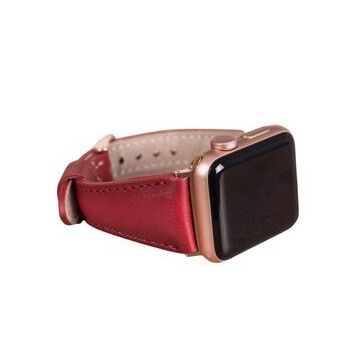 Bouletta Slim V4EF Apple Watch 42-44-45 mm Uyumlu Deri Kordon