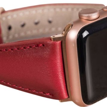 Bouletta Slim V4EF Apple Watch 42-44-45 mm Uyumlu Deri Kordon