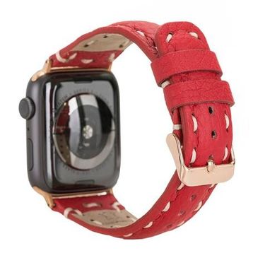 Bouletta SM43 ERC2 38-40-41 mm Apple Watch Uyumlu Deri Kordon