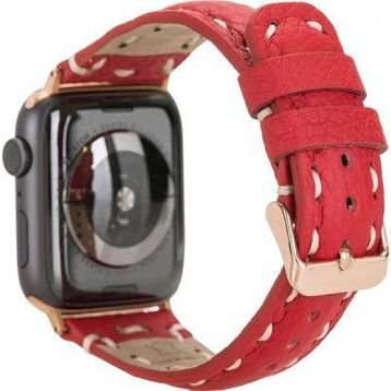 Bouletta SM43 ERC2 38-40-41 mm Apple Watch Uyumlu Deri Kordon