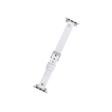Bouletta ST F3 38-40-41 mm Beyaz Apple Watch Uyumlu Deri Kordon